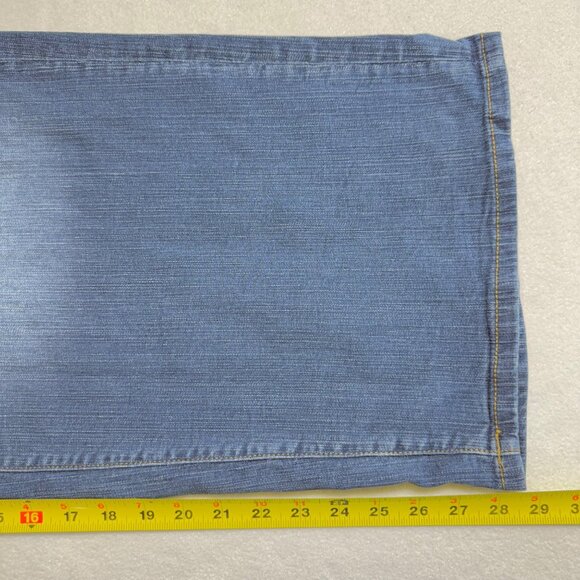 Torrid Women Perfect Wide Leg Vintage High Rise Stretch Blue Denim Jeans Sz 24R - Picture 10 of 10